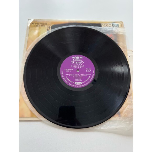 Heaven Sword and Dragon Sabre Soundtrack LP + Insert Crown Records CST-12-33 VG - Picture 6 of 9